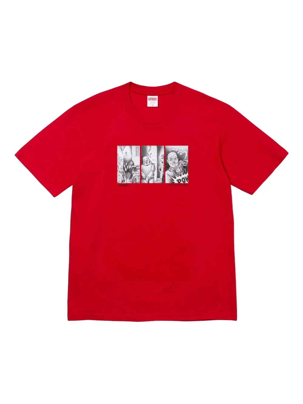 Supreme Mister Cartoon Pow T-shirt - Rosso