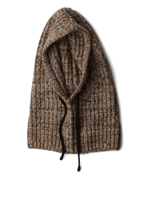 Prada drawstring hood