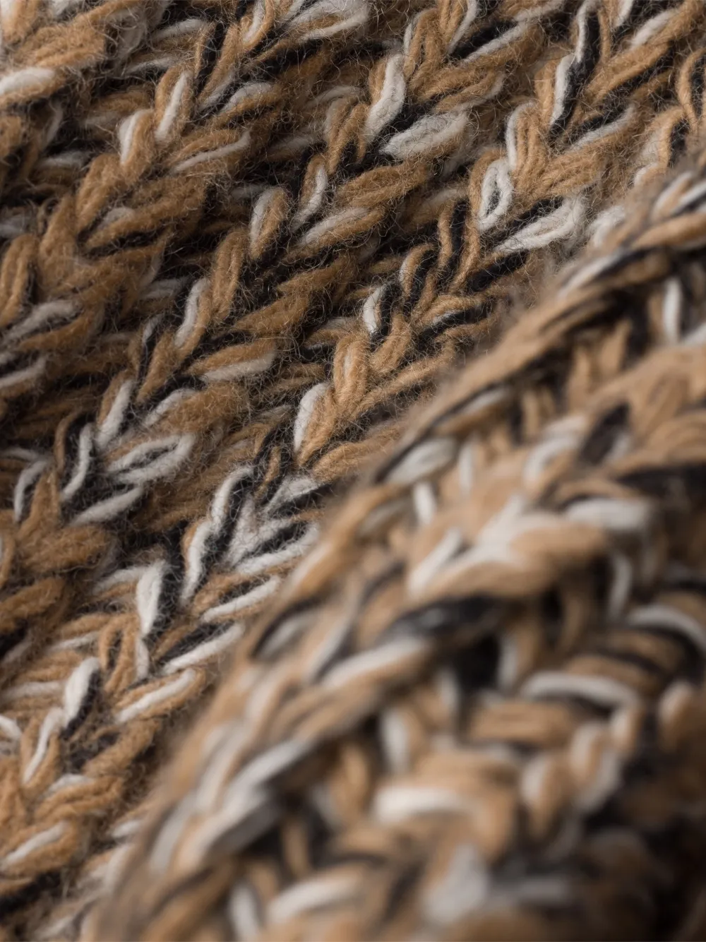 Prada capuchon met trekkoordsluiting - Bruin