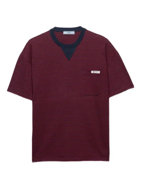 Prada T-shirt a righe