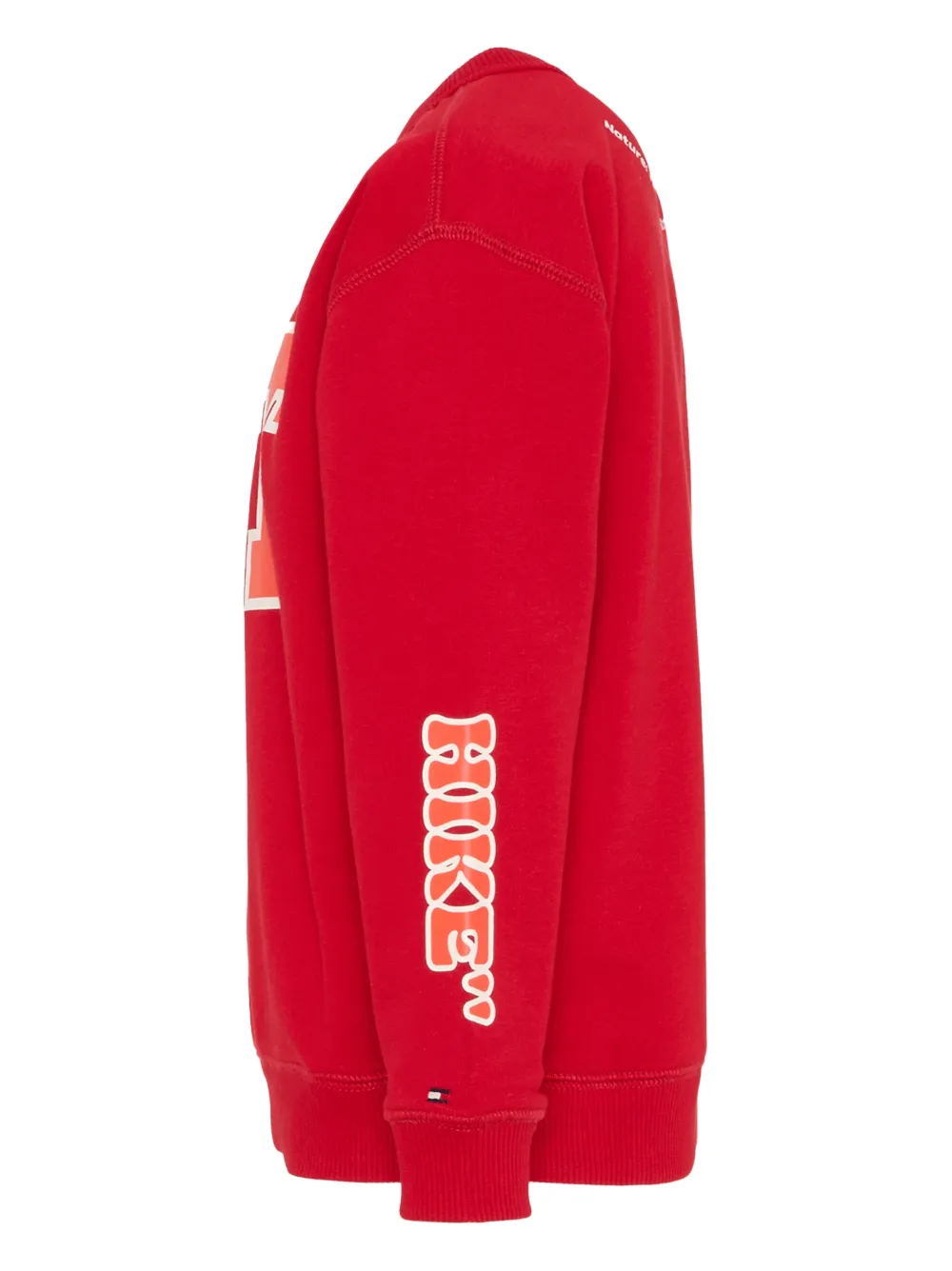 Long-Sleeve Round-Neck Sweatshirt