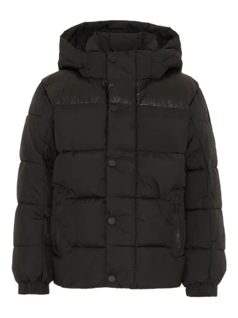 Tommy Hilfiger Junior chamarra de manga larga con capucha