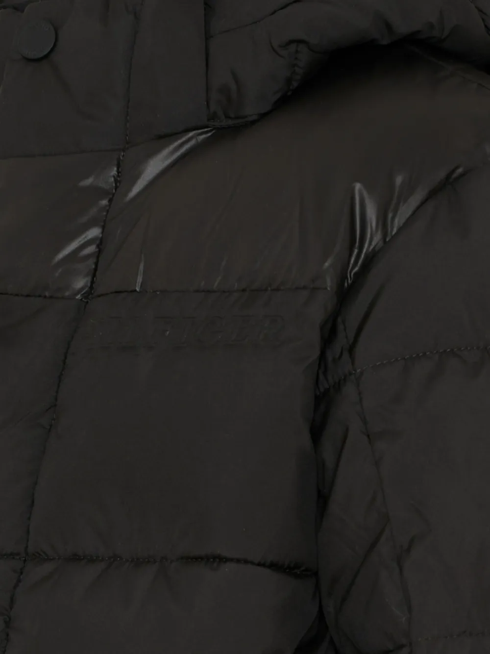 Tommy Hilfiger Junior Jack met capuchon Zwart