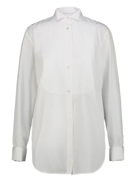 The Row Erelia pleated shirt
