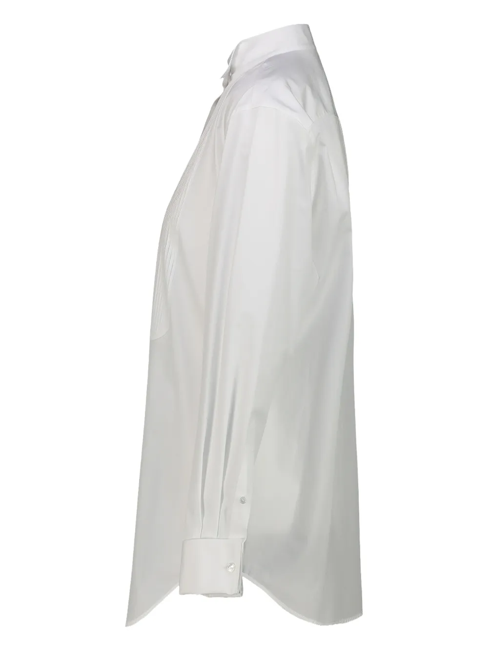  The Row Camicia Erelia Plissettata - Bianco 