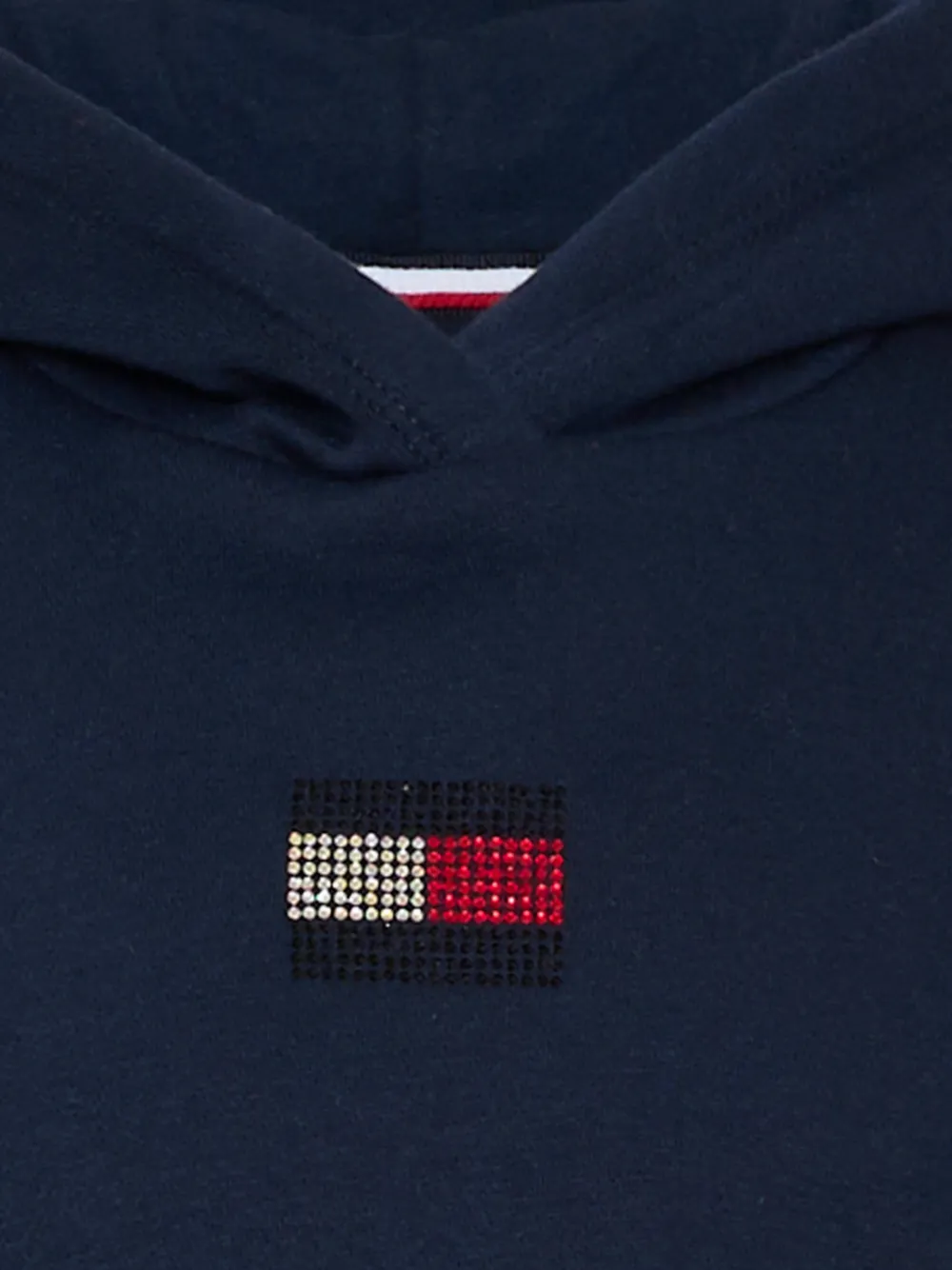 Tommy Hilfiger Junior Hoodie met logo Blauw