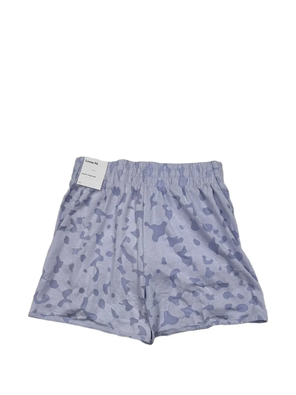 Nike Kids Dri‑fit Breezy High-waisted Printed Shorts - Purple 