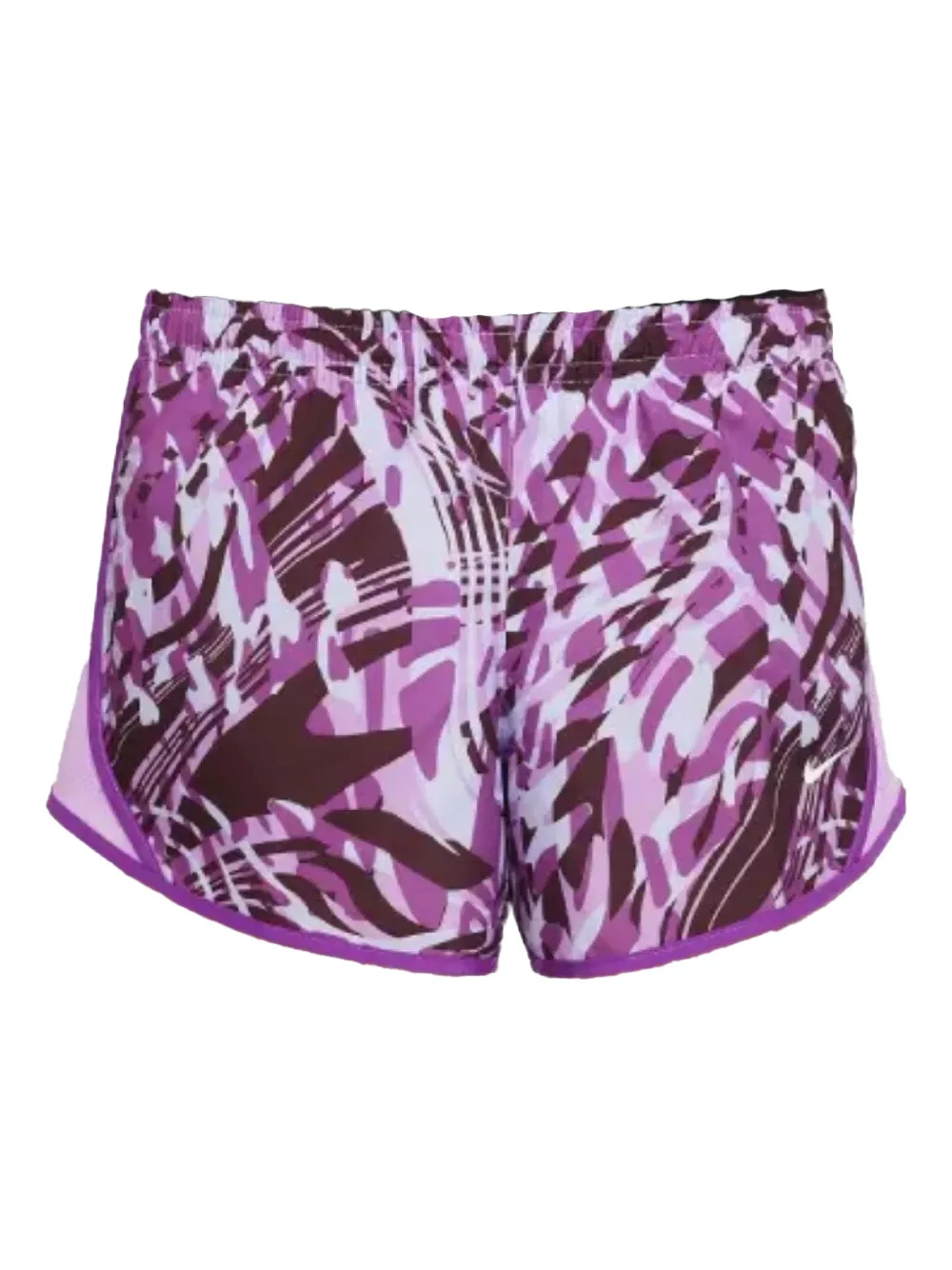 Nike Kids Tempo printed running shorts - Viola