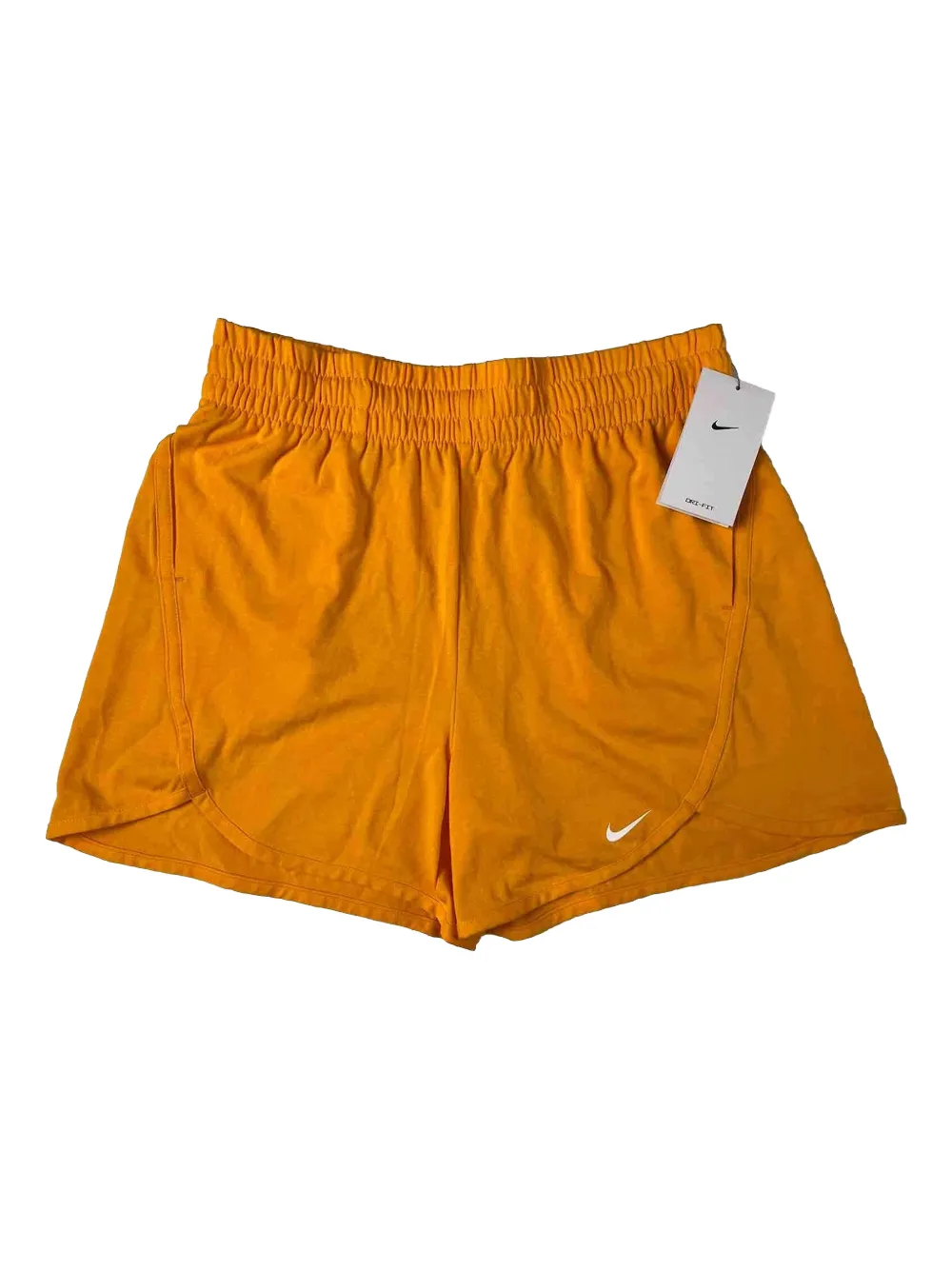 Nike Kids elastic-waist training shorts - Arancione