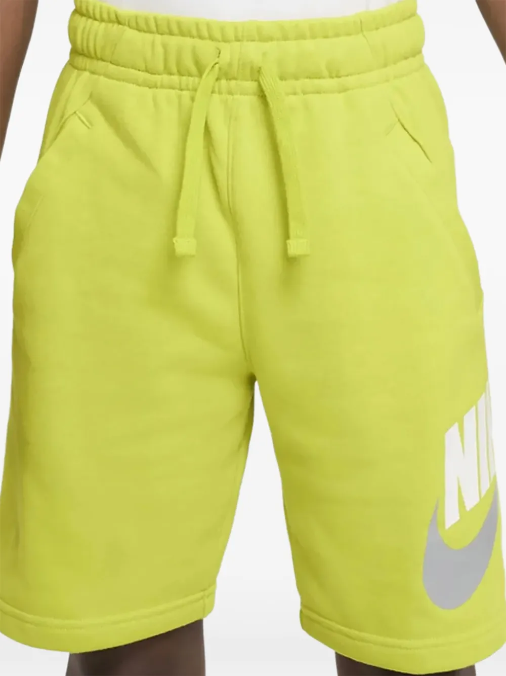 Nike Kids Sportswear Club + HBR logo shorts - Giallo