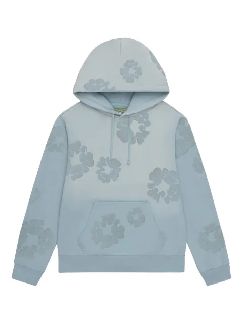 Denim Tears Faded Mono Cotton Wreath hoodie