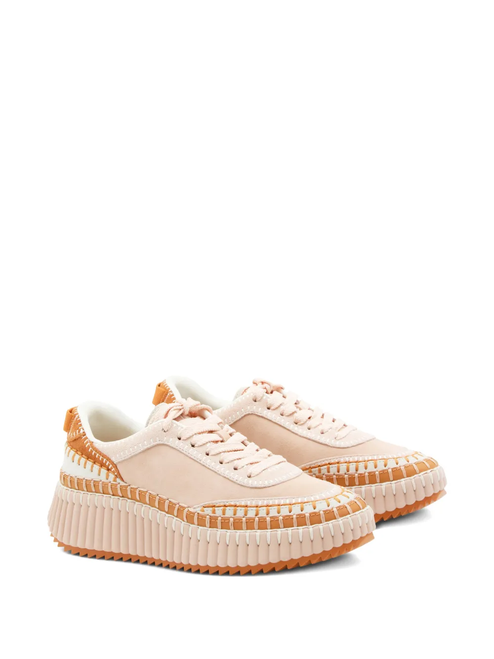 Chloé lace-up platform trainers | Low-Tops | Image 2