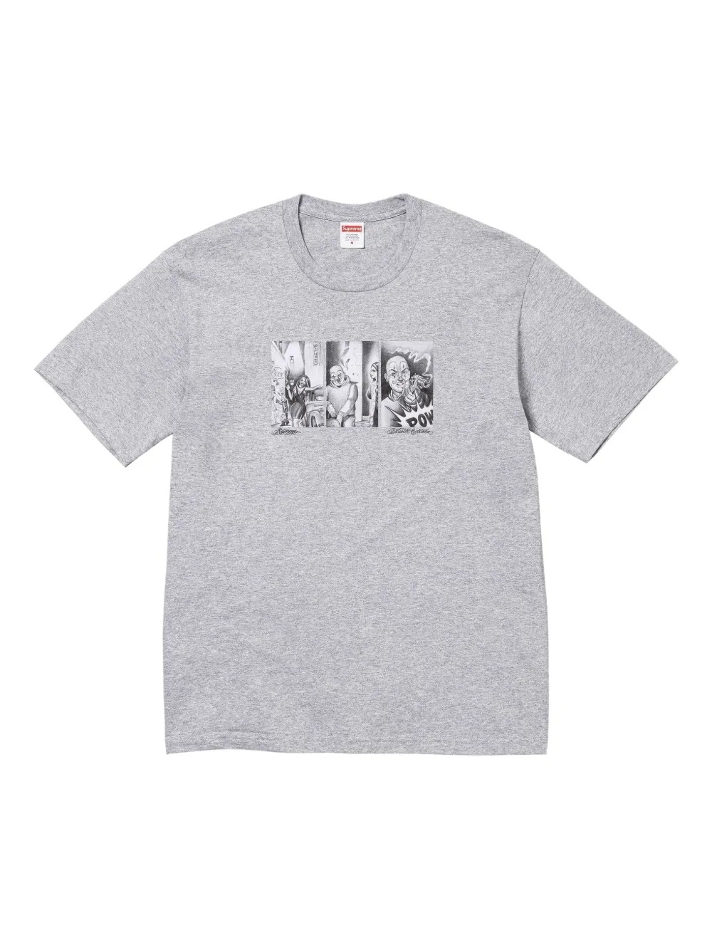 Supreme Cartoon Mister pow T-shirt - Grigio