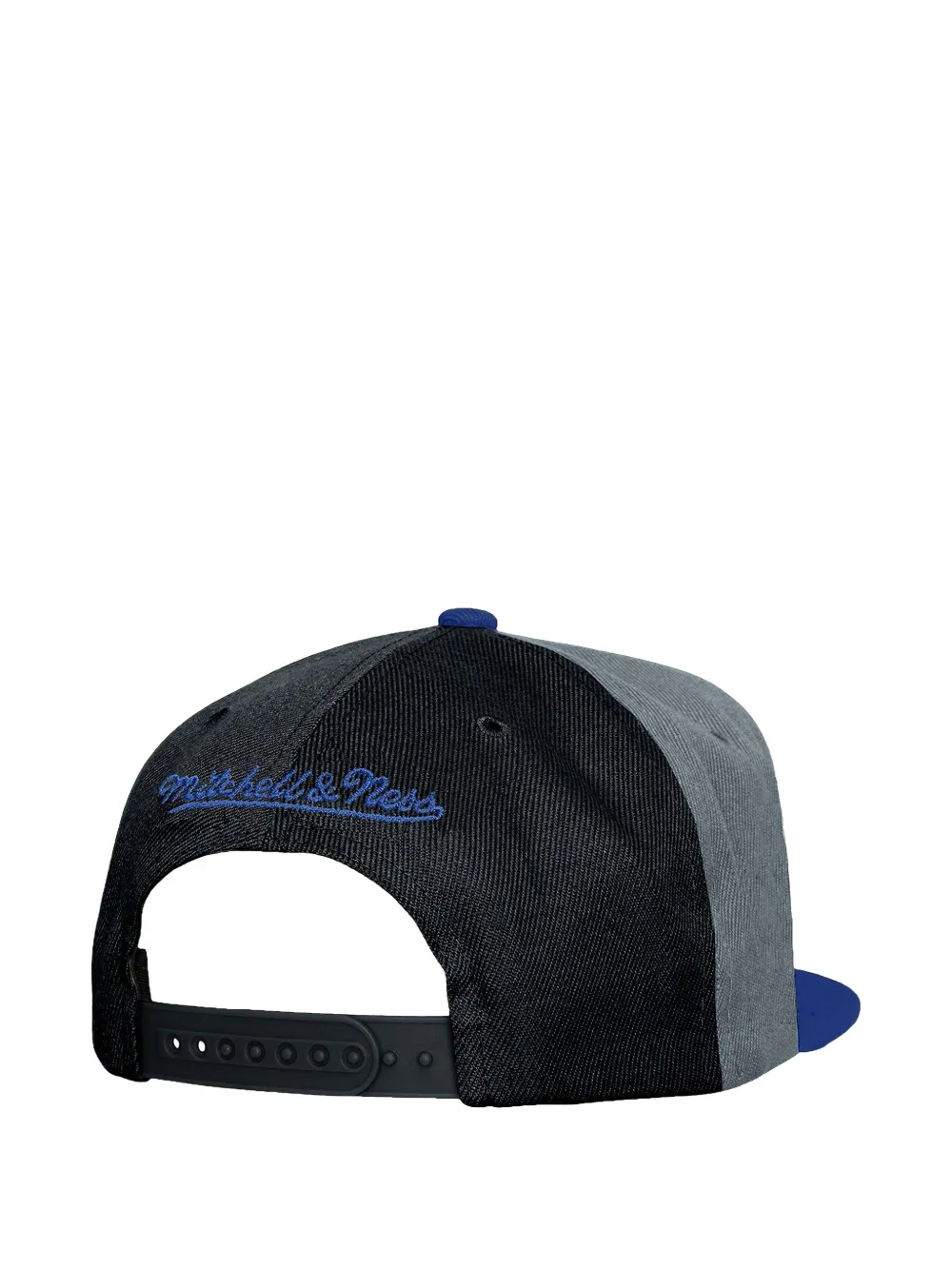 Mitchell & Ness Texas Rangers Triple Play panelled flat-peak baseball cap - Grijs