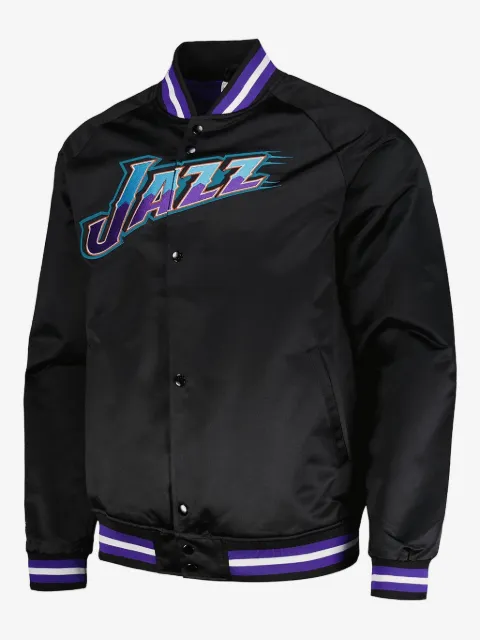 Mitchell & Ness satin bomber jacket