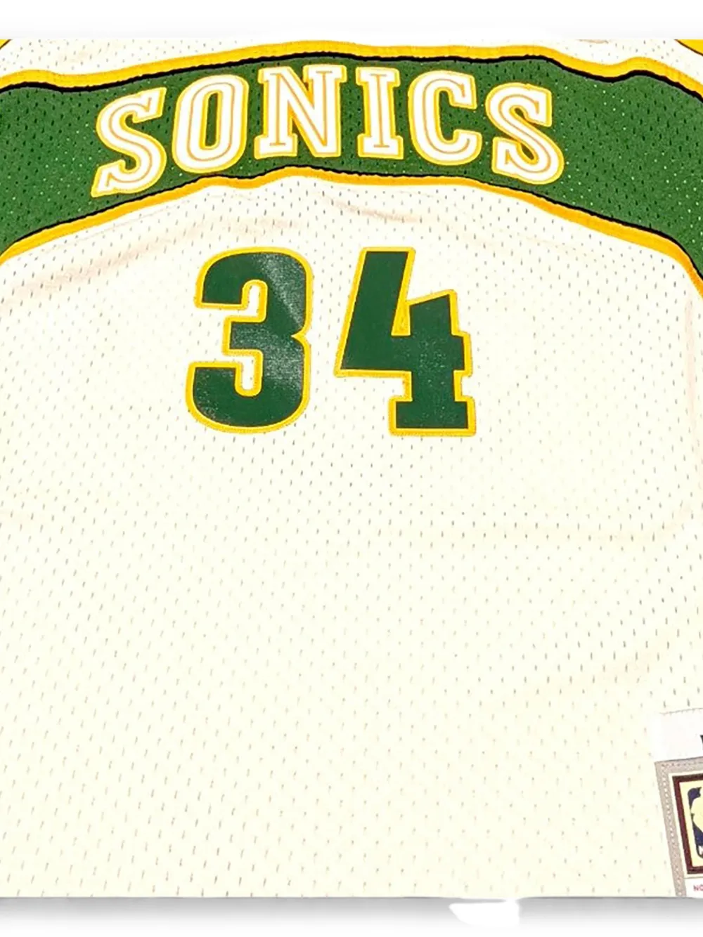 Mitchell & Ness Seattle SuperSonics 2006-07 top Beige