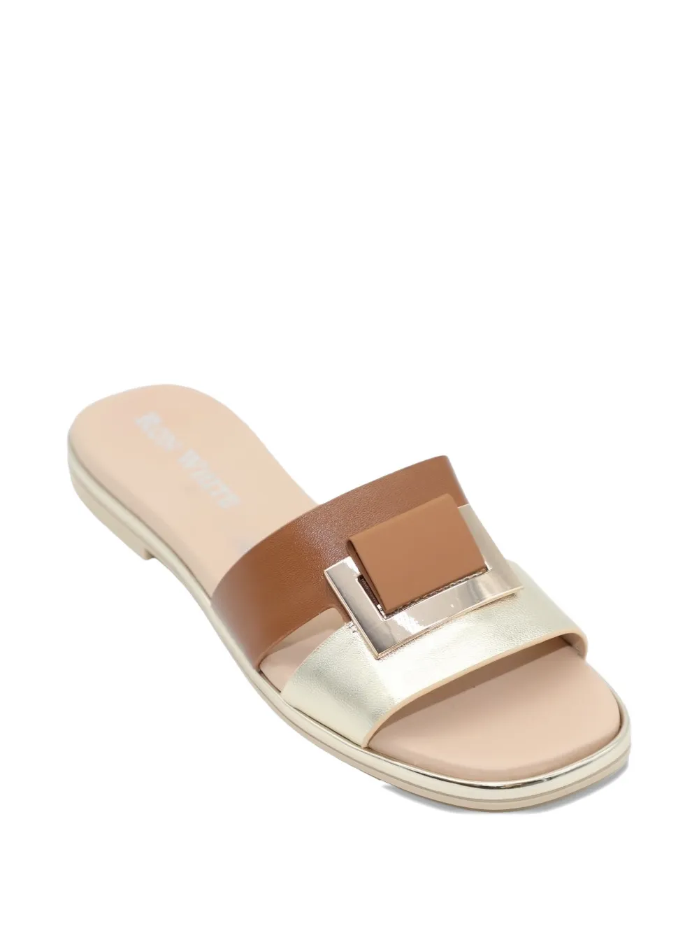 Ron White Valinda sandalen met gespbandje Bruin