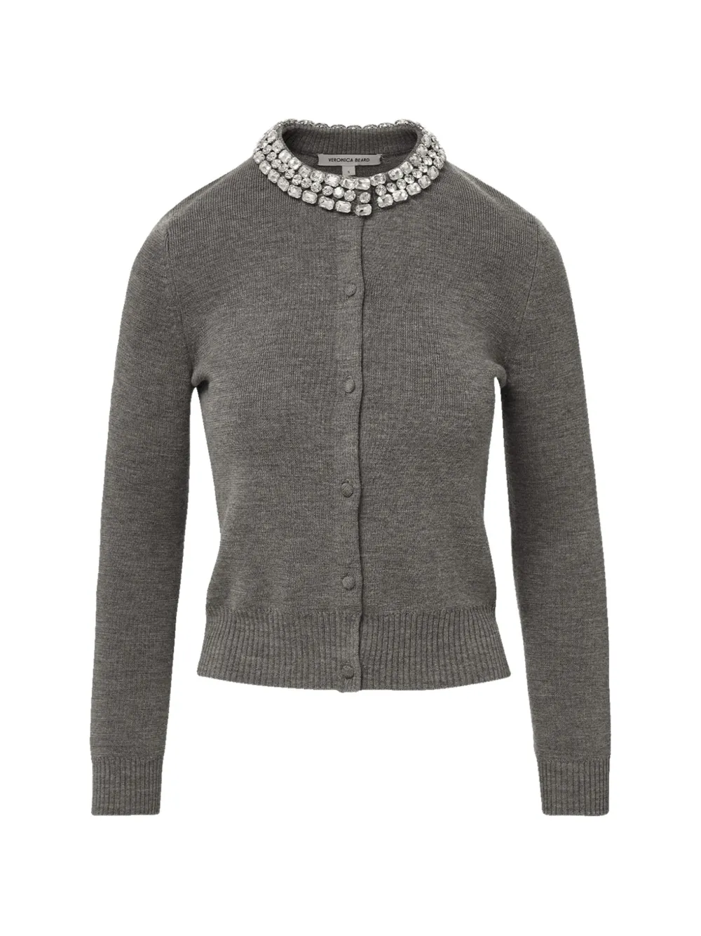 Veronica Beard Daro embellished cardigan - Grigio