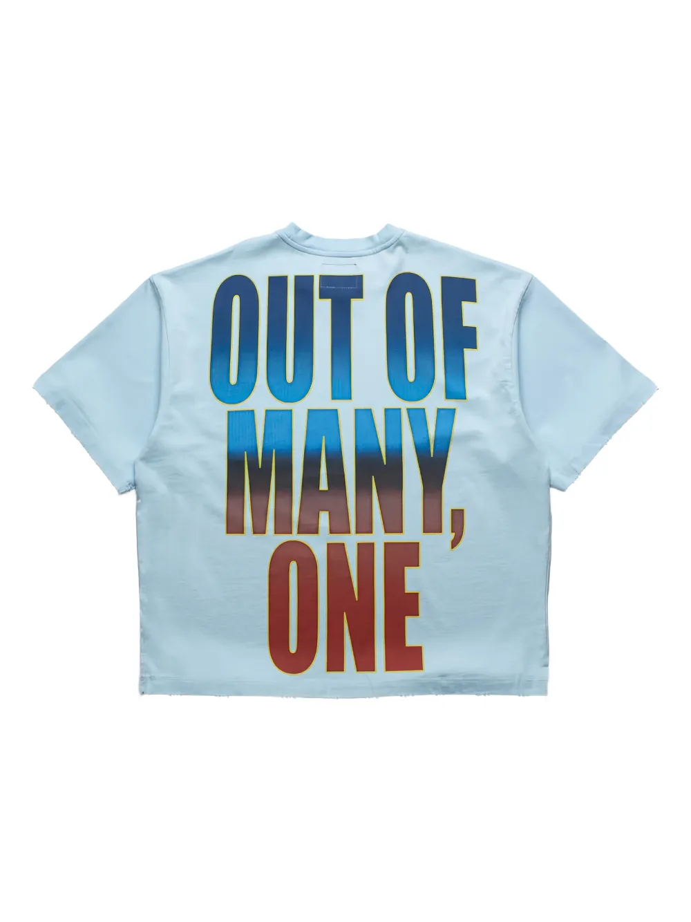 GODSPEED Top Spin T-shirt met grafische print - Blauw