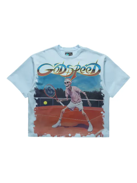 GODSPEED Top Spin graphic T-shirt