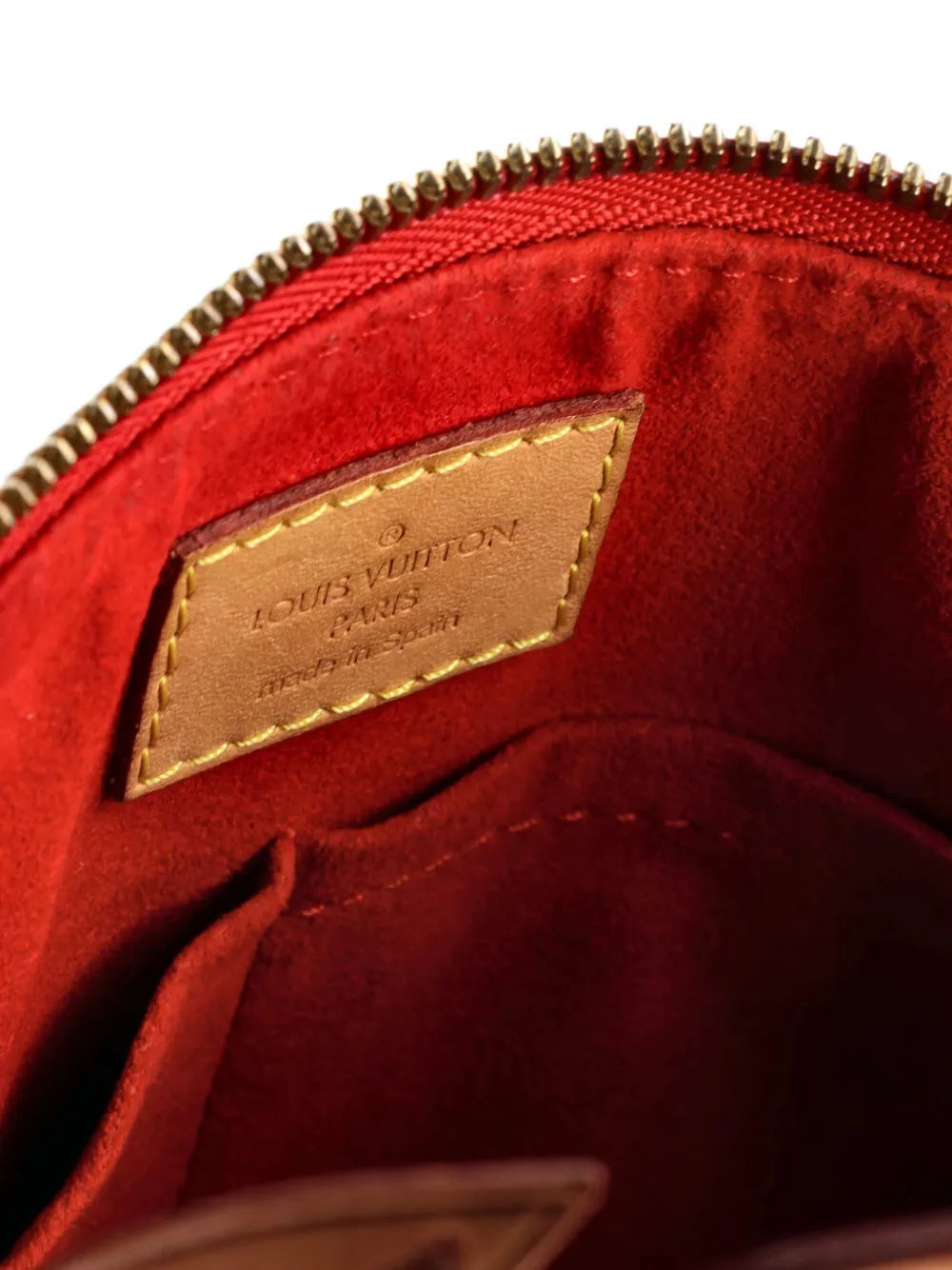 V Monogram Canvas And Leather Bb Tote Bag