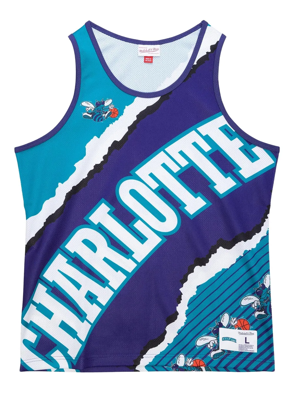 Mitchell & Ness Jumbotron 2.0 tank top | Blue | Image 1
