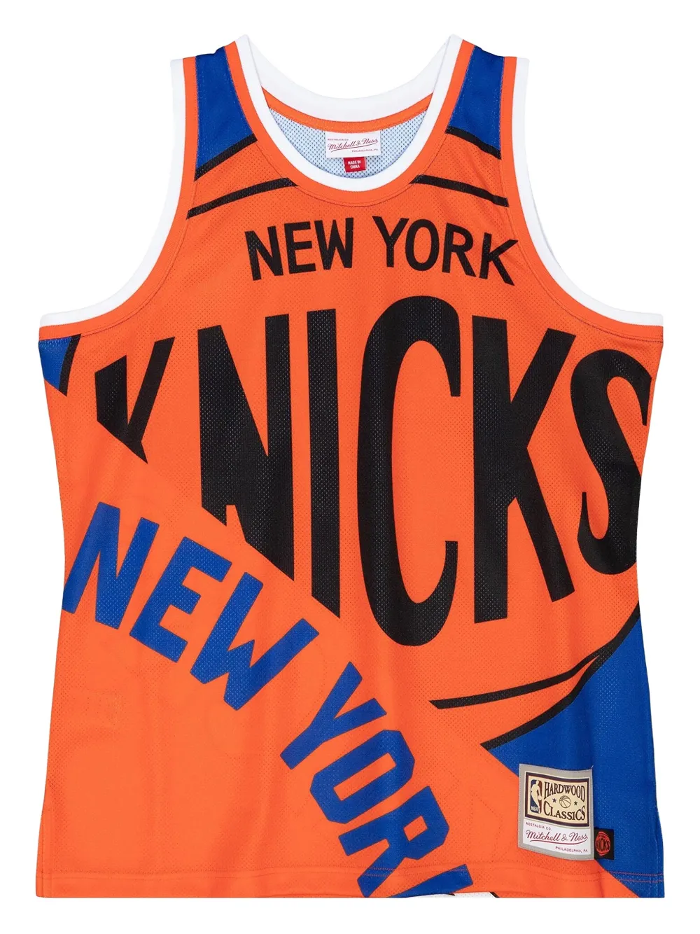 Mitchell & Ness x NBA New York Knicks Big Face 5.0 tank top - Arancione