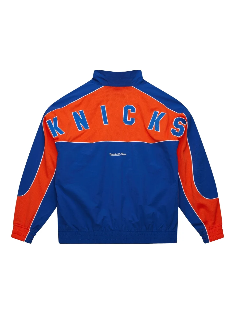 Mitchell & Ness NBA New York Knicks mesh colourblock jacket | Lightweight Jackets | Image 2