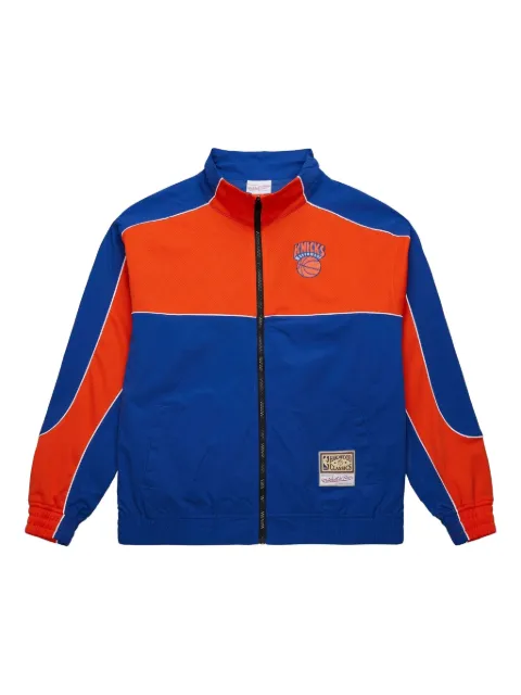 Mitchell & Ness NBA New York Knicks mesh colourblock jacket