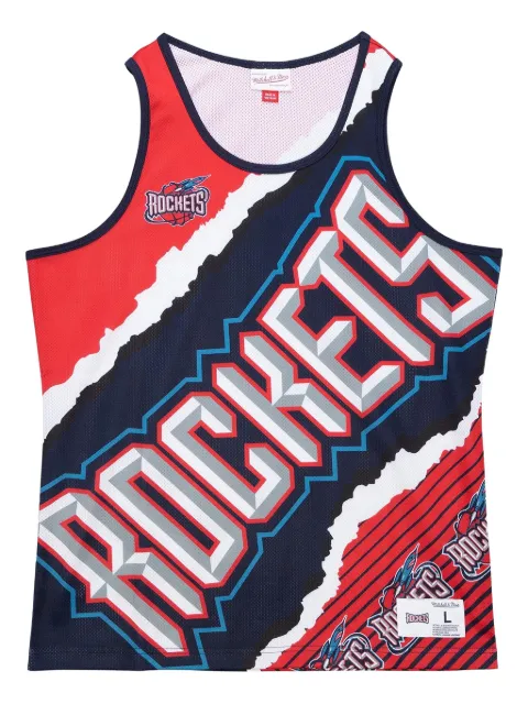 Mitchell & Ness Jumbotron 2.0 Houston Rockets round-neck tank top