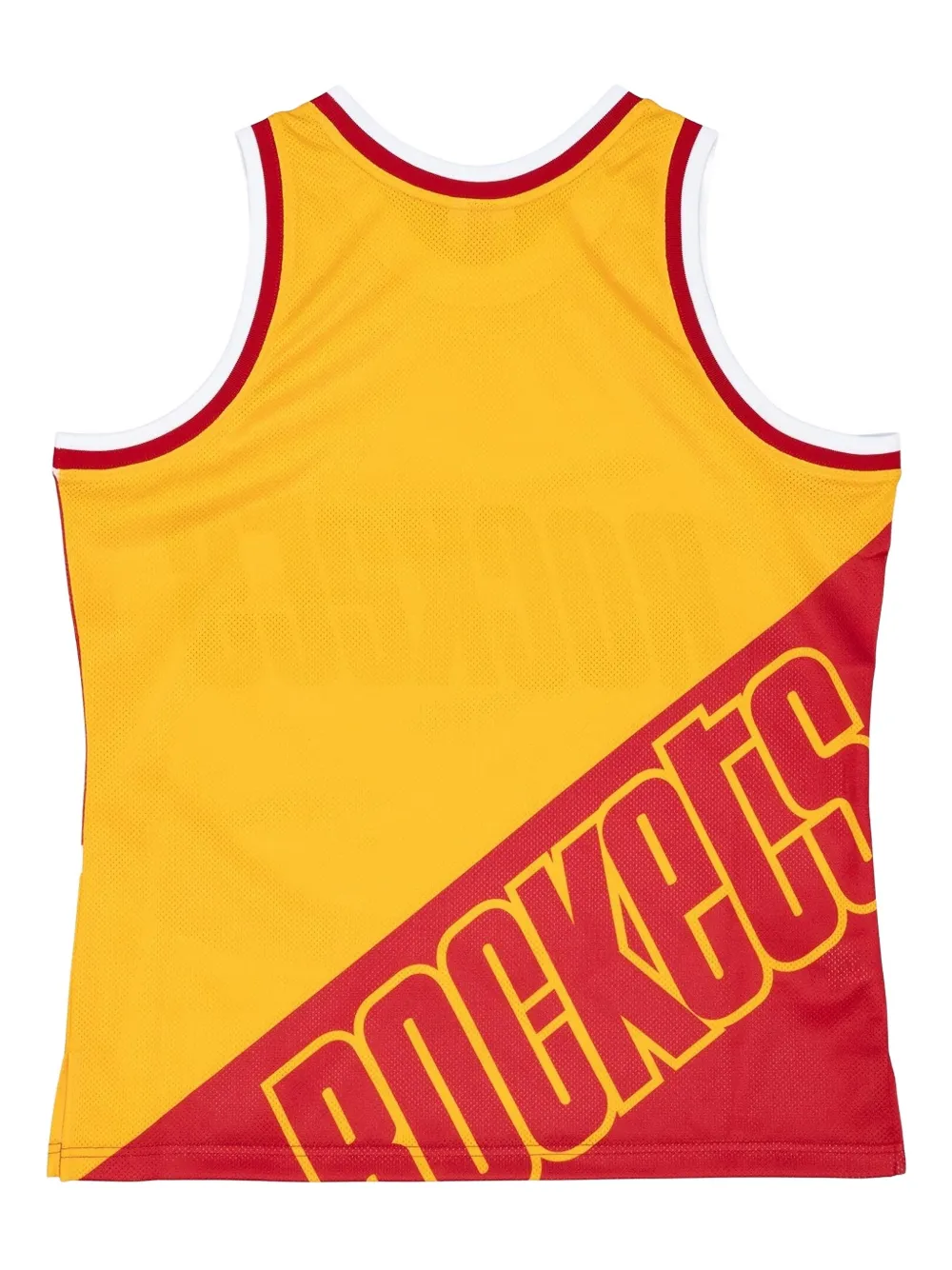 Mitchell & Ness Big Face NBA Houston Rockets tank top - Geel