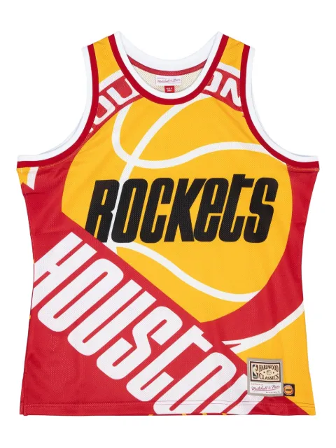 Mitchell & Ness Big Face NBA Houston Rockets tank top
