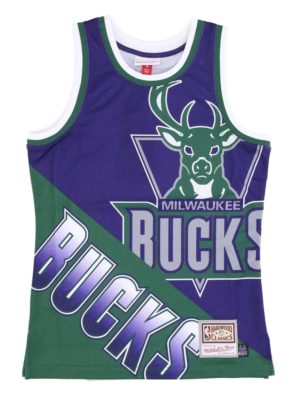 Mitchell & Ness Big Face NBA Milwaukee Bucks tank top - Viola
