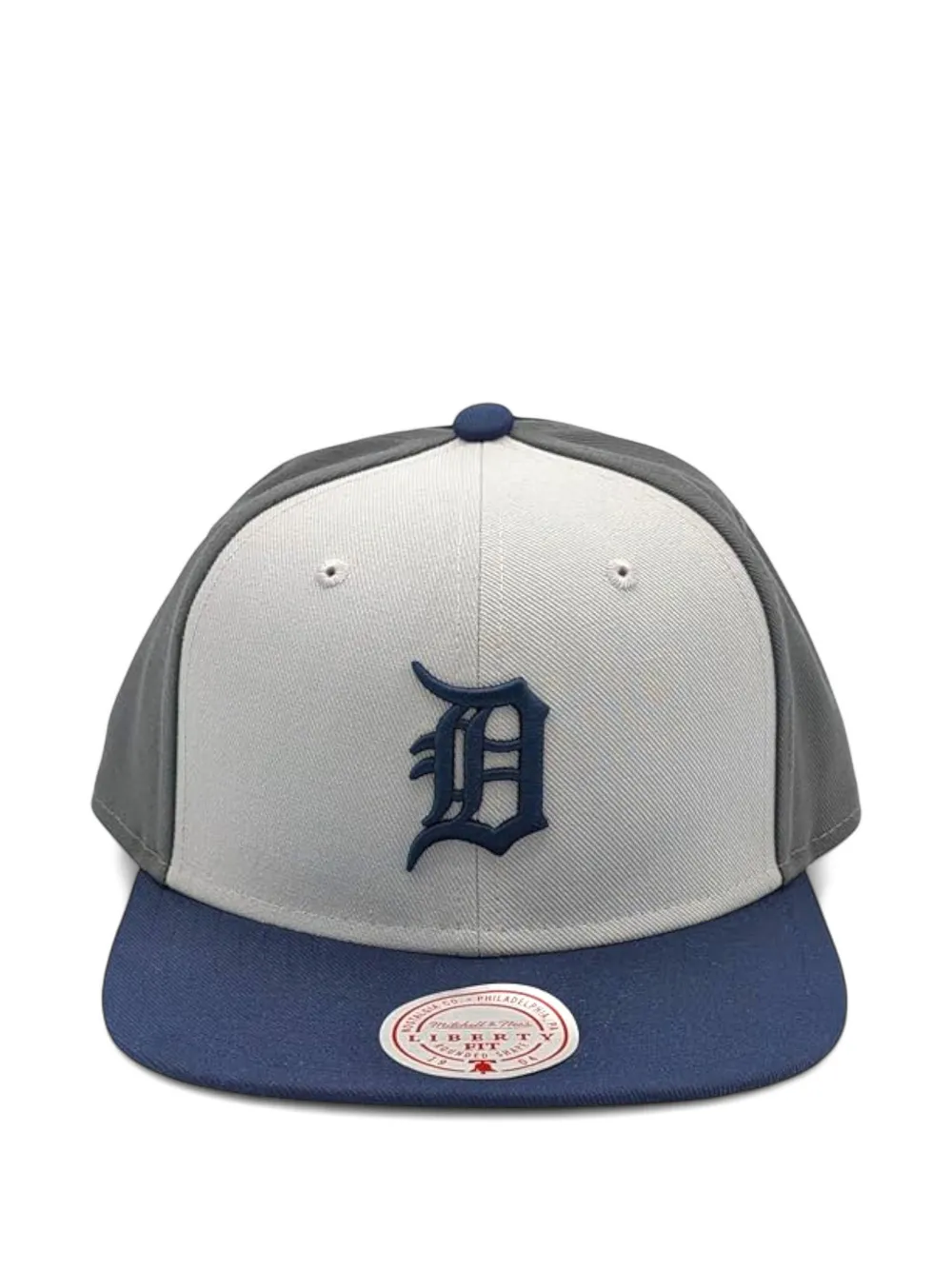 Mitchell & Ness Detroit Tigers Triple Play Liberty embroidered baseball cap | Grey | Image 1