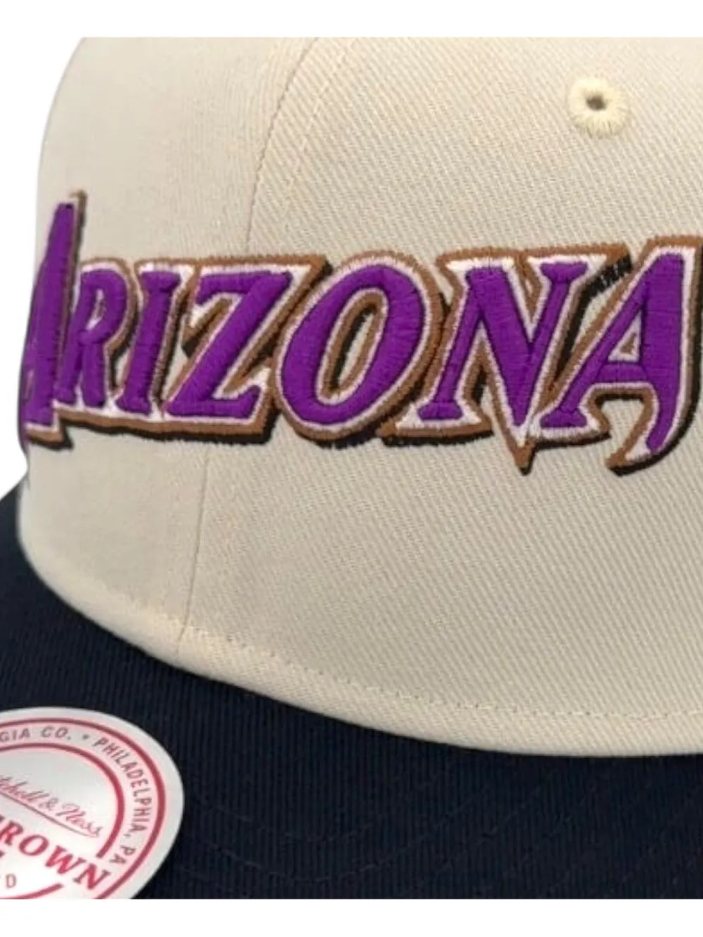 Mitchell & Ness MLB Arizona Diamondbacks Cooperstown embroidered cap - Beige