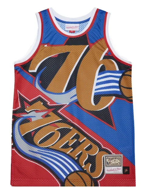 Mitchell & Ness x NBA Big Face Fashion Tank 5.0 Philadelphia 76ers tank top