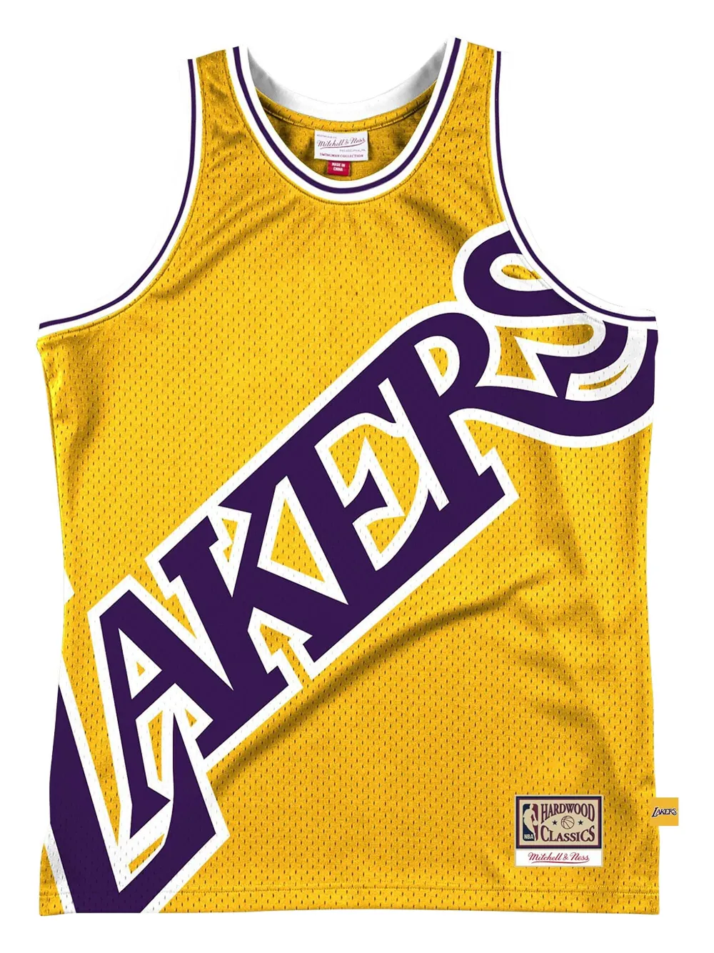 Mitchell & Ness x NBA Los Angeles Lakers Big Face 2.0 tank top - Giallo