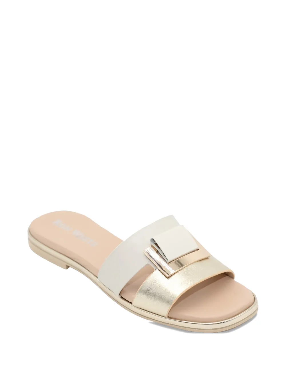 Ron White Valinda sandalen met metalen detail Beige