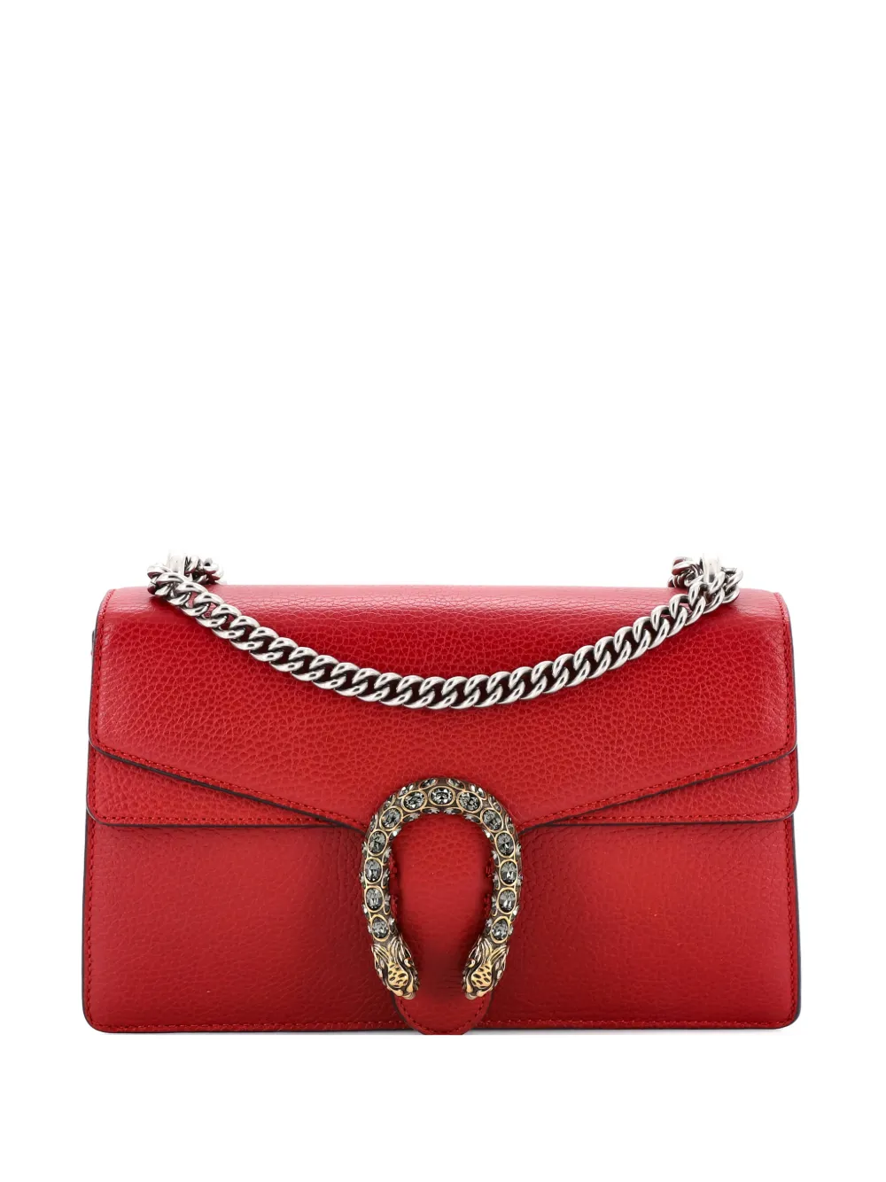 Gucci Pre-Owned Dionysus Bag Leather Small shoulder bag - Rosso