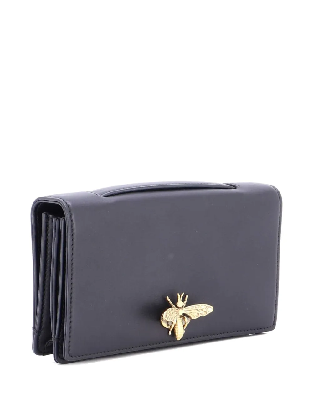 Christian Dior Pre-Owned Clutch Bee in pelle - Nero