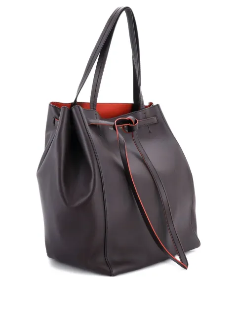 Celine Pre-Owned Phantom Tie Cabas Leather Medium tote bag