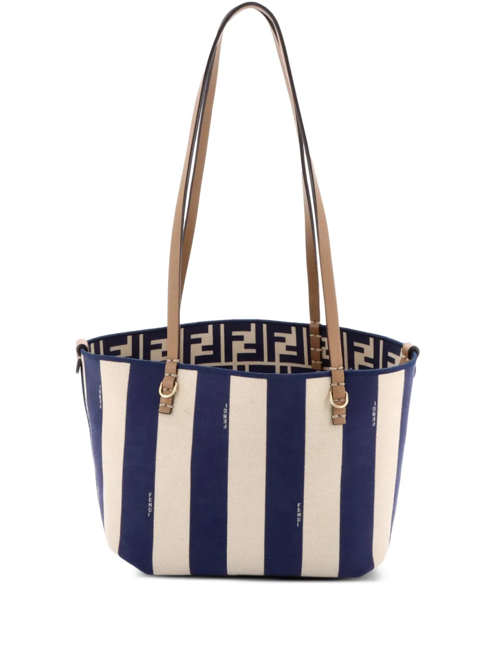Fendi Pre-Owned Reversible Roll Zucca Canvas Medium tote bag | azul | Image 1