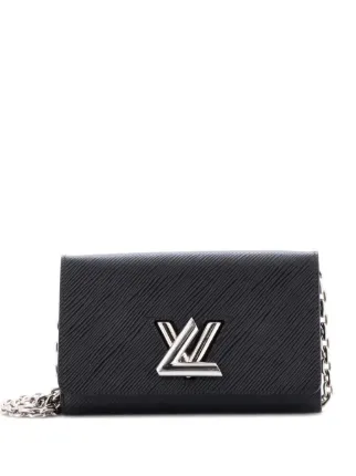 Louis Vuitton Pre-Owned ツイスト チェーンウォレット エピレザー