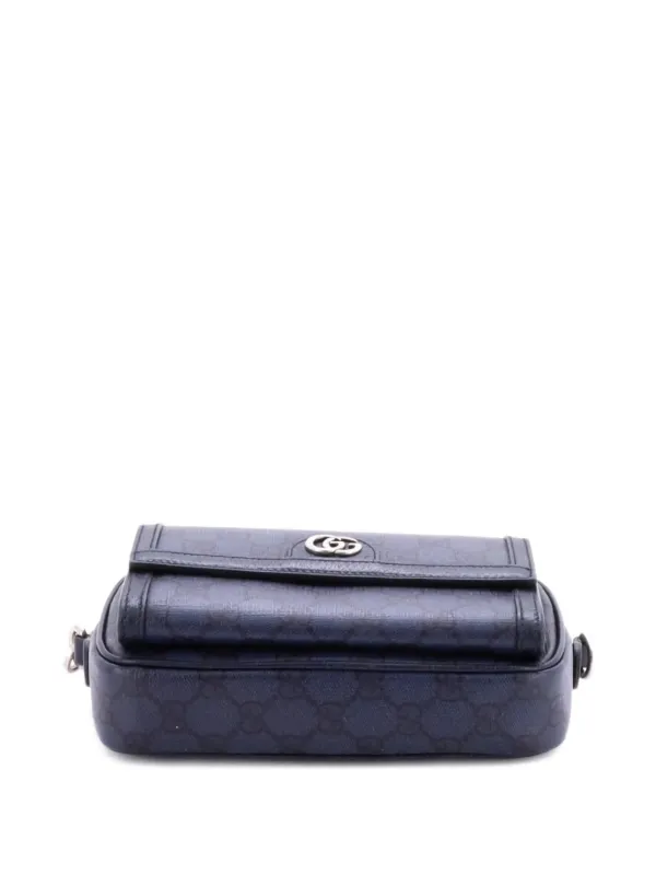 Gucci Pre-Owned Ophidia Front Pocket Camera Bag GG Coated Canvas