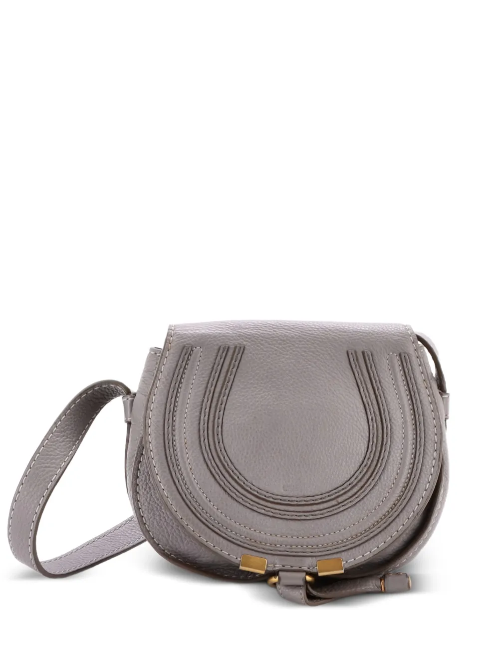 Chloé Pre-Owned Marcie Leather Small crossbody bag - Grau