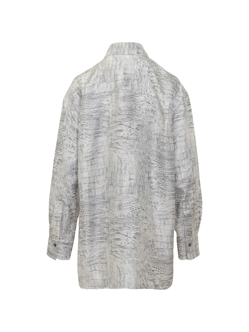 Ferragamo animal-print shirt - Beige