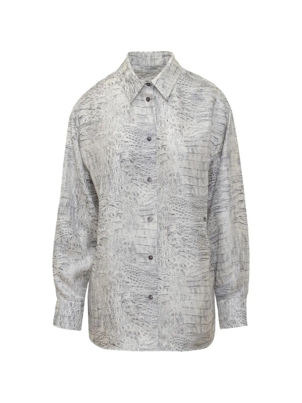 Ferragamo animal-print shirt - Toni neutri
