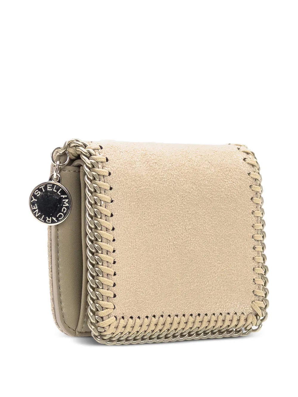  Stella Mccartney Falabella Tri-fold Wallet - Neutrals 