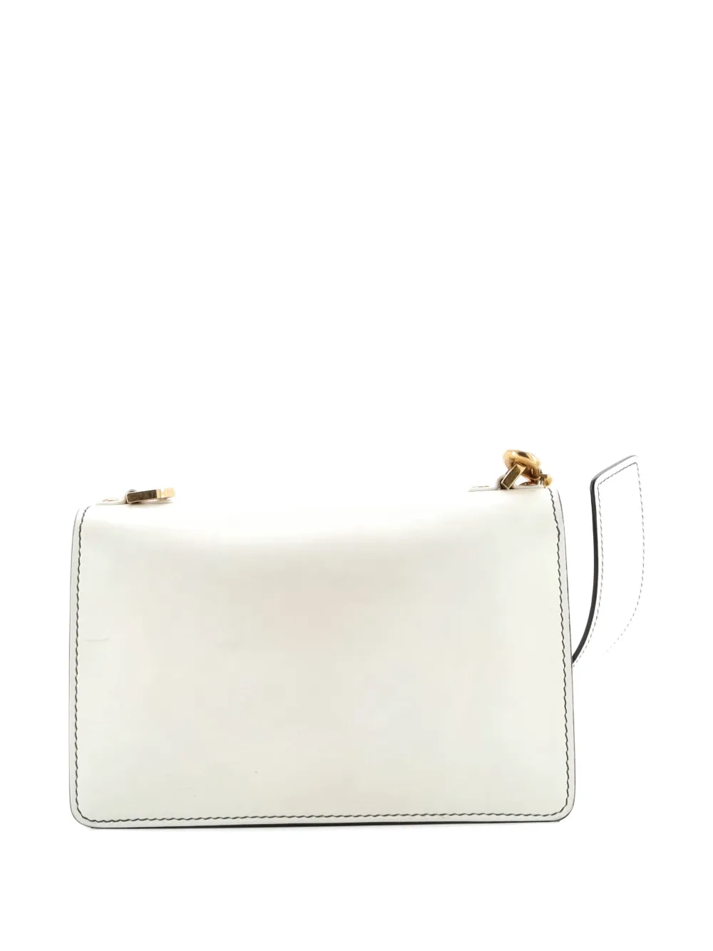 J'adior Flap Bag With Strap Leather Medium Shoulder Bag