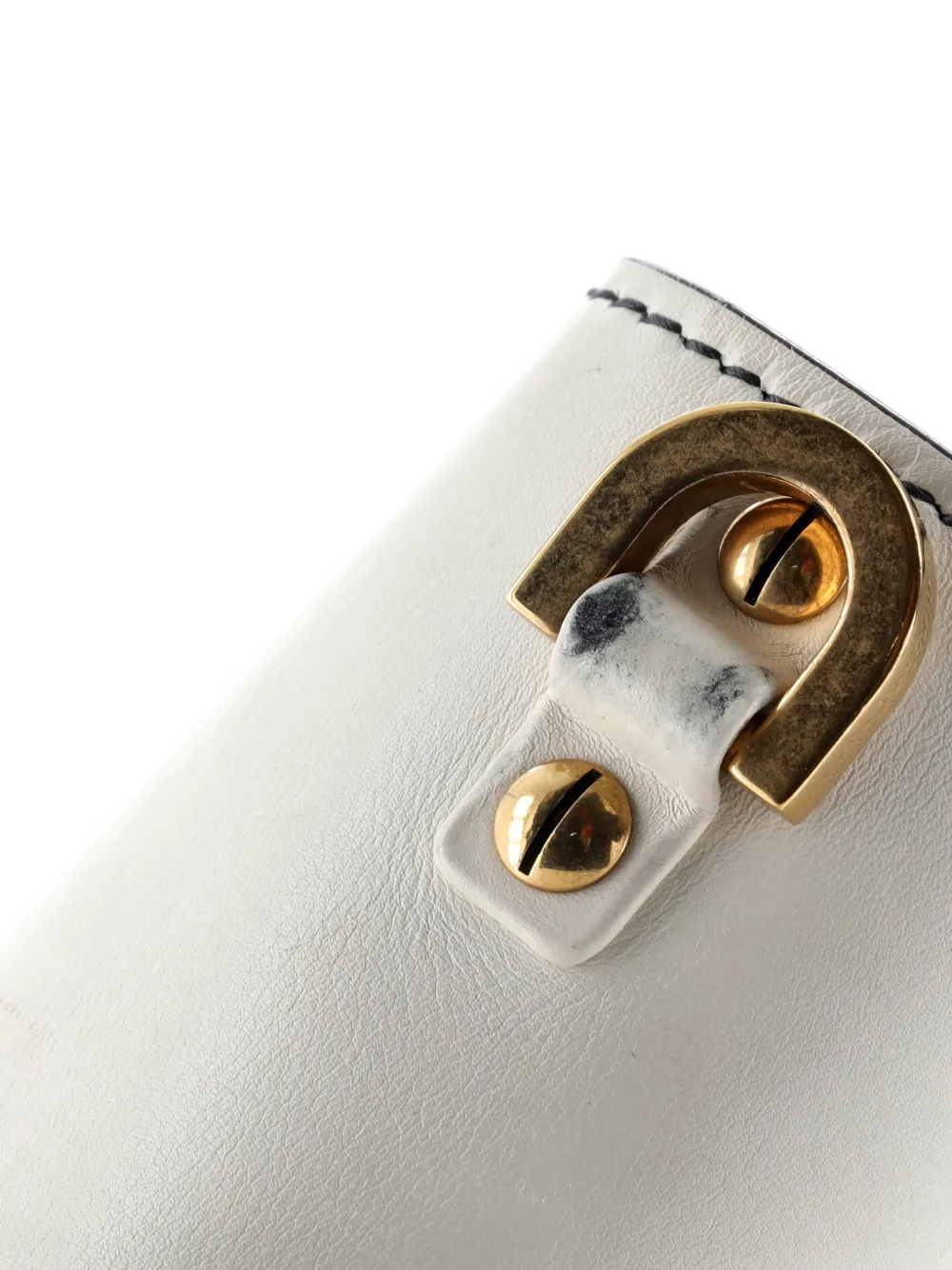J'adior Flap Bag With Strap Leather Medium Shoulder Bag